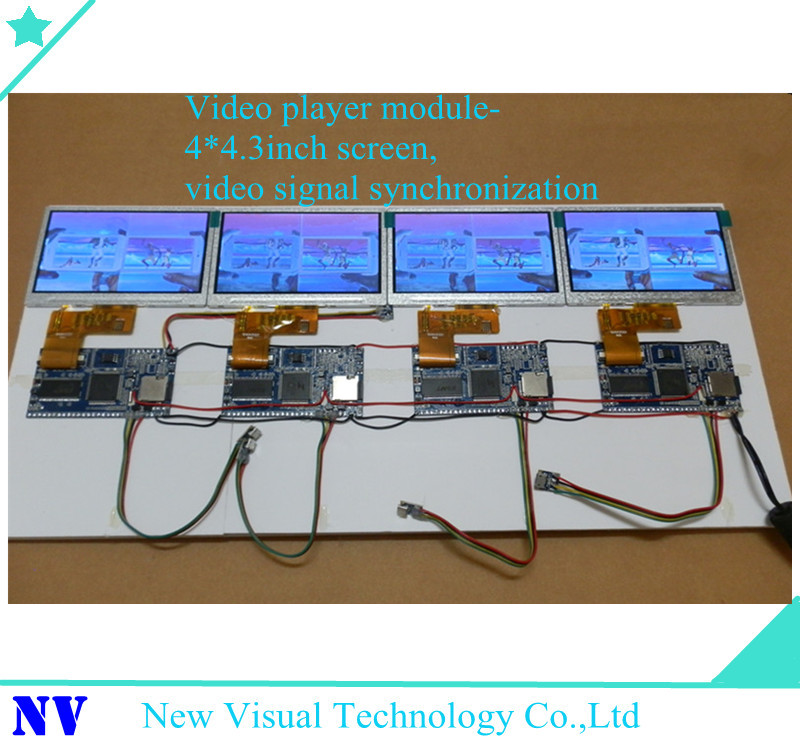 4.3inch video player module group