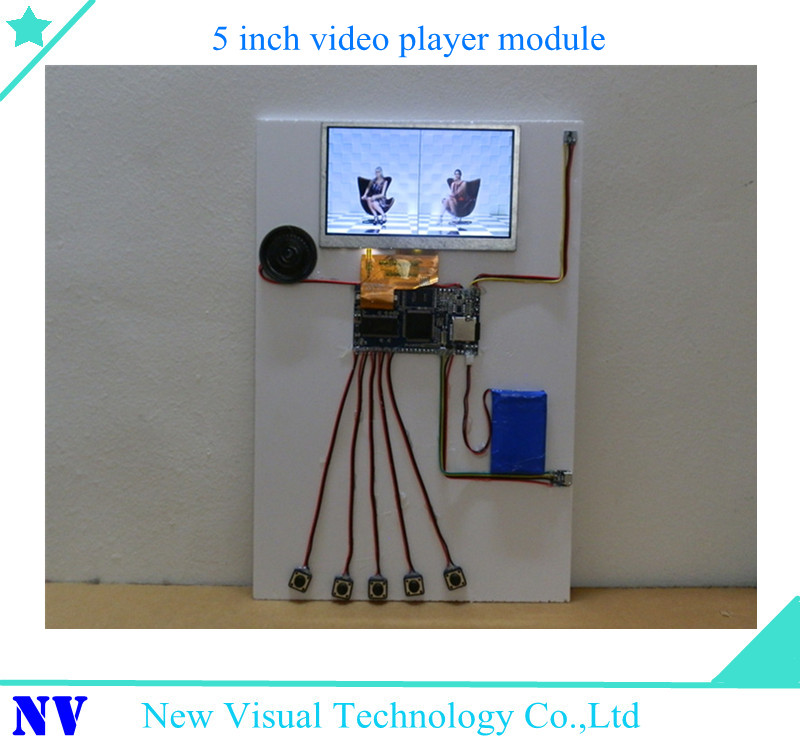 5 inch tft lcd video module
